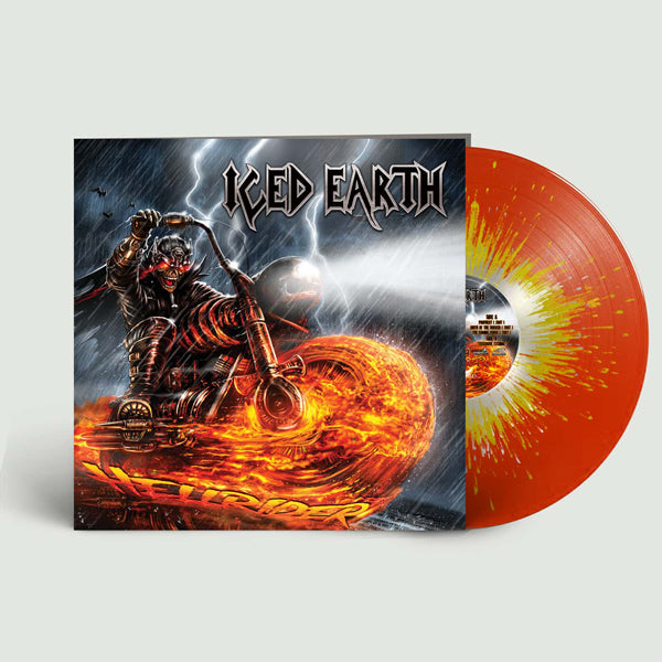 Iced Earth | Hellrider (Orange/Yellow/Silver Vinyl) | LP