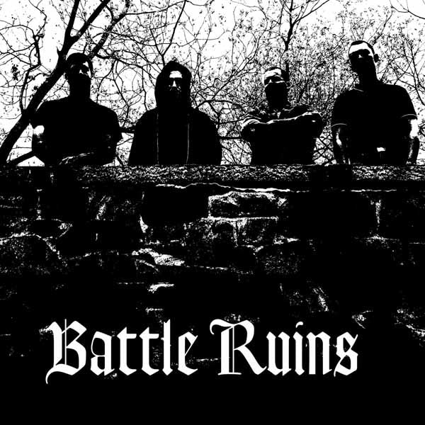 Battle Ruins | Battle Ruins Ep (Silver/White Swirl) | LP