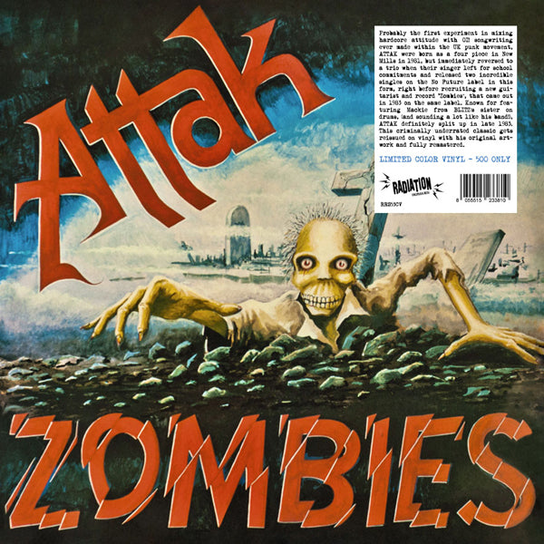 Attak | Zombies (Colour Vinyl) | LP