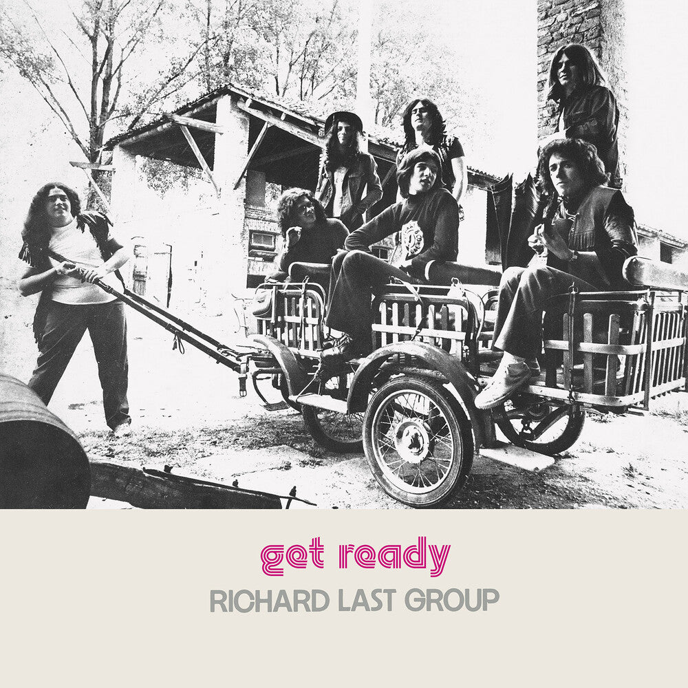 Richard Last Group | OST: Get Ready (RSD25) | 1LP Coloured Vinyl Black front cover