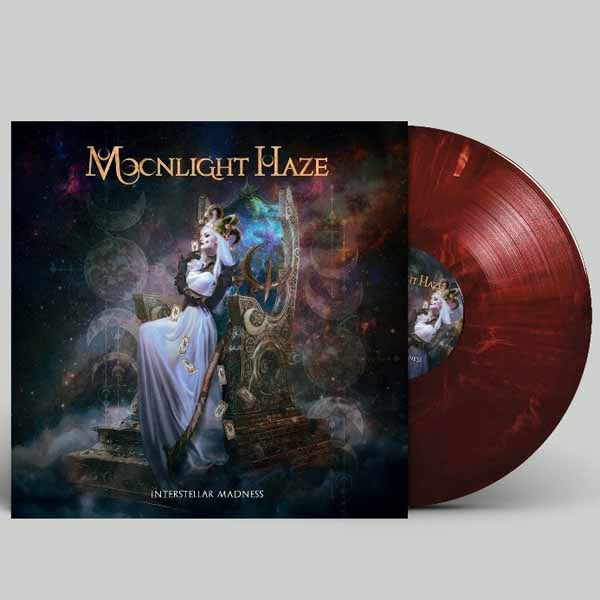Moonlight Haze | Interstellar Madness (Marbled Burgundy Vinyl) | LP