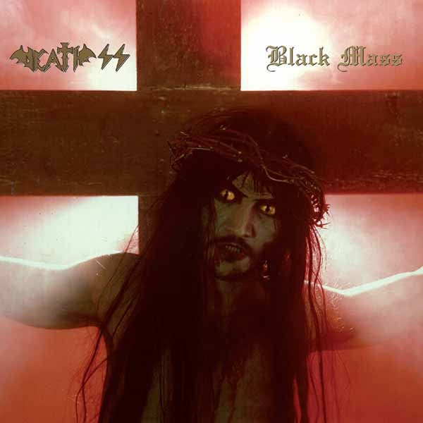 Death Ss | Black Mass (Trans Red /  Black / Mustard Splatter Vinyl) | LP