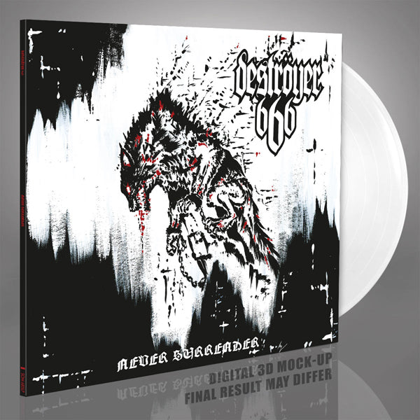 Destroyer 666 | Never Surrender (White Vinyl) | LP