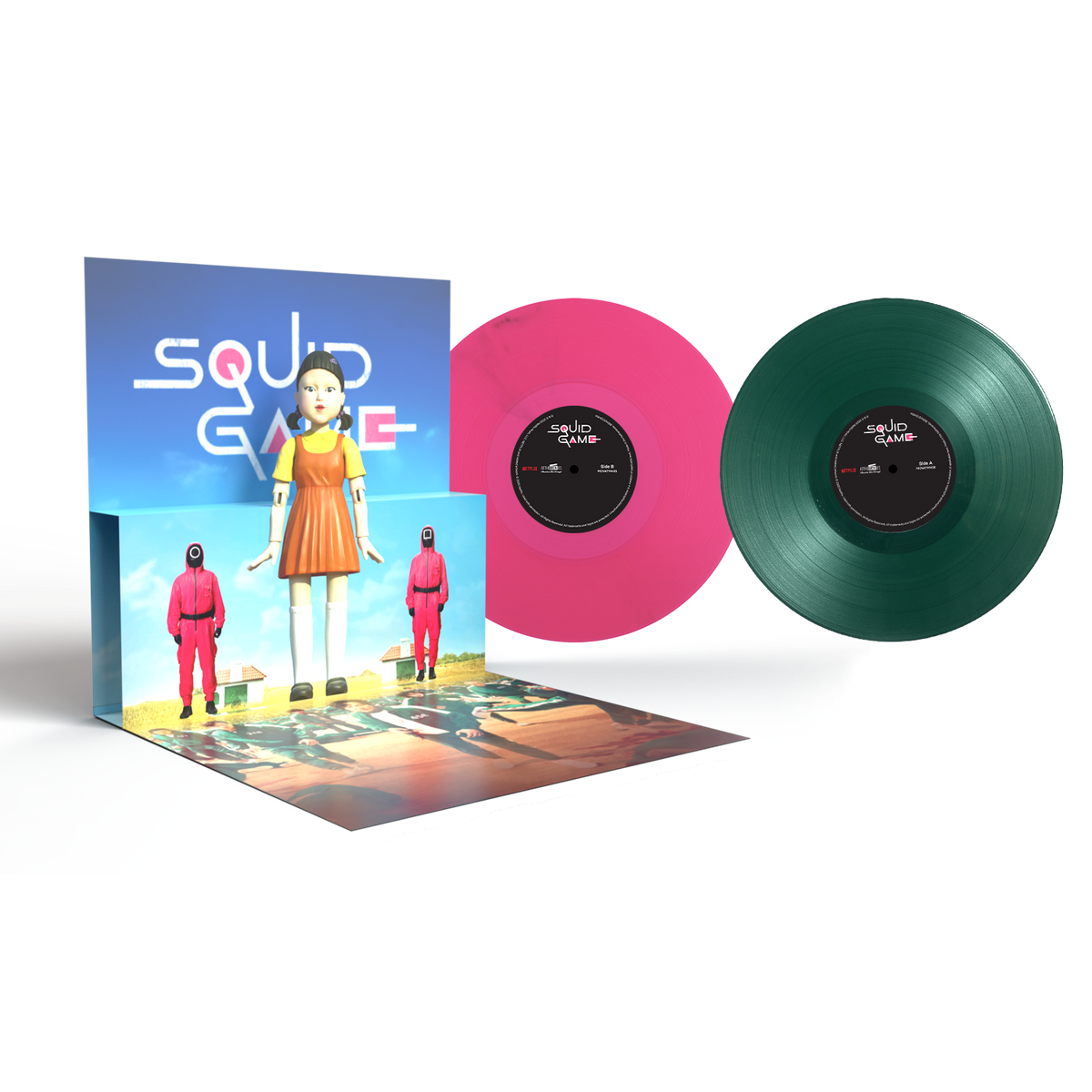OST (Official Soundtrack) | Squid Game | 2LP Coloured Vinyl front cover