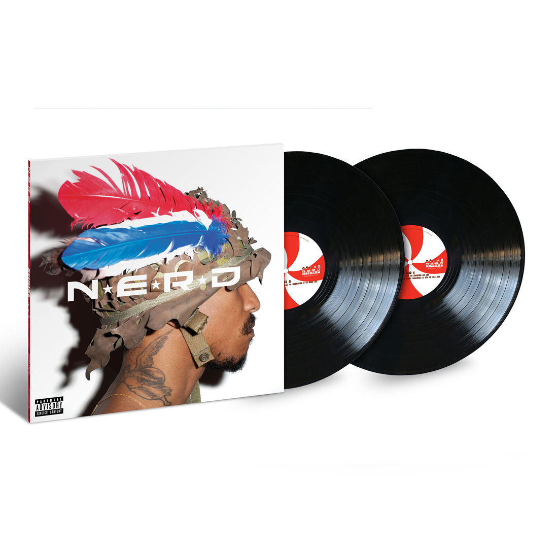 N.E.R.D. | Nothing | 2LP front cover
