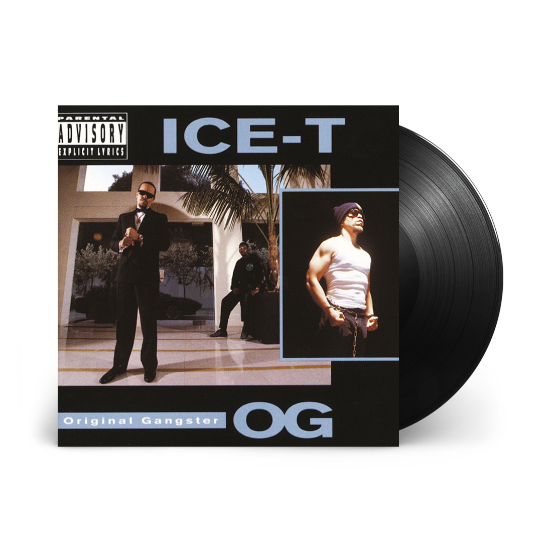 Ice-T | O.G Orginal Gangster | 1LP Coloured Vinyl Black front cover