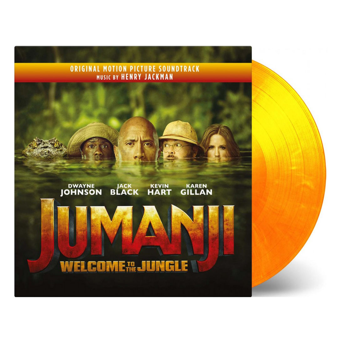 OST (Official Soundtrack) | Jumanji: Welcome To The Jungle | 2LP front cover