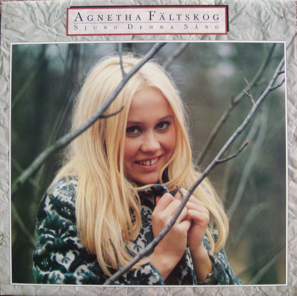 Faltskog, Agnetha | Sjung Denna Sang | CD front cover