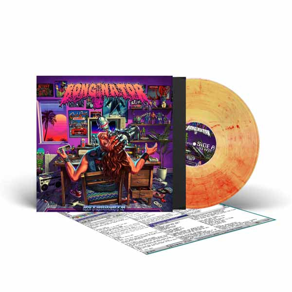 Bonginator | Retrodeath (Trans Yellow/Black Marble) | LP