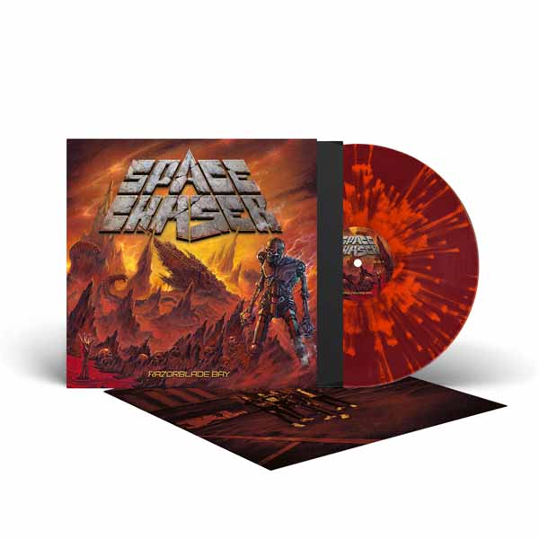 Space Chaser | Razorblade Bay Lp (Oxblood With Orange Splatter) | LP