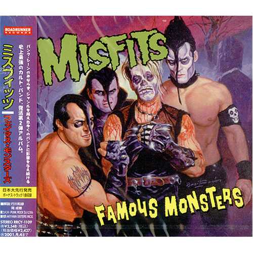 Misfits | Famous Monsters | CD front cover