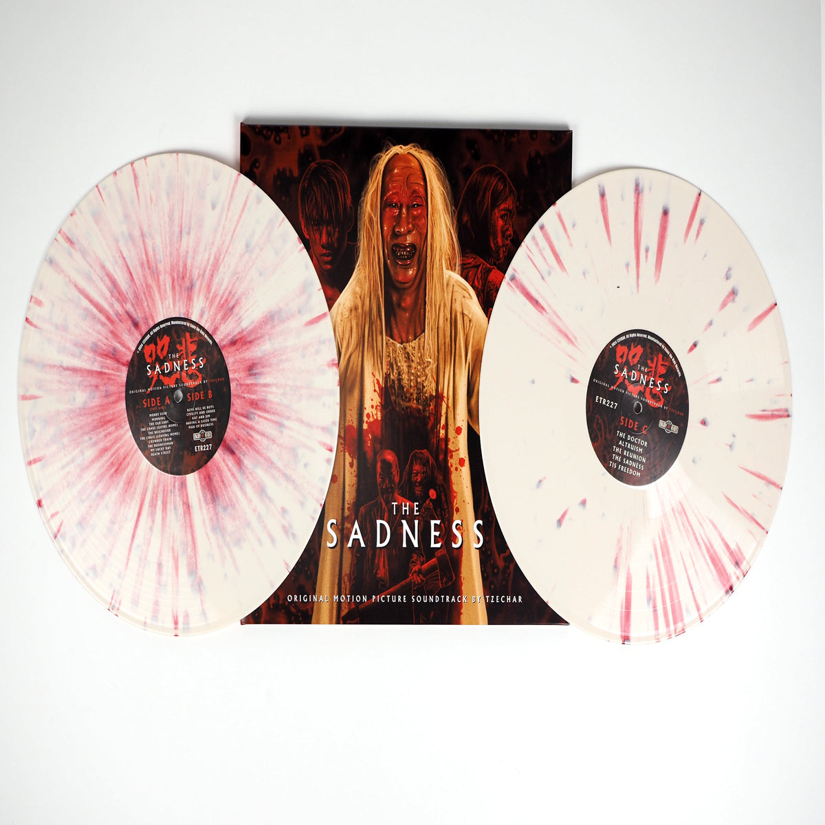 OST (Official Soundtrack) | The Sadness (Tzechar) | 2LP Coloured Vinyl Splatter front cover