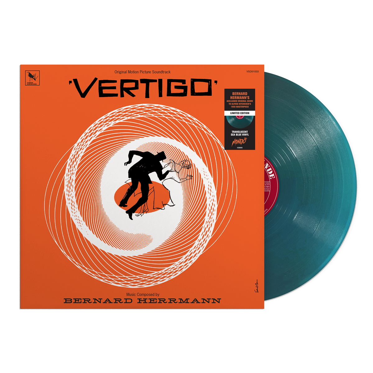 Herrmann, Bernard | Vertigo - Ost | 1LP front cover