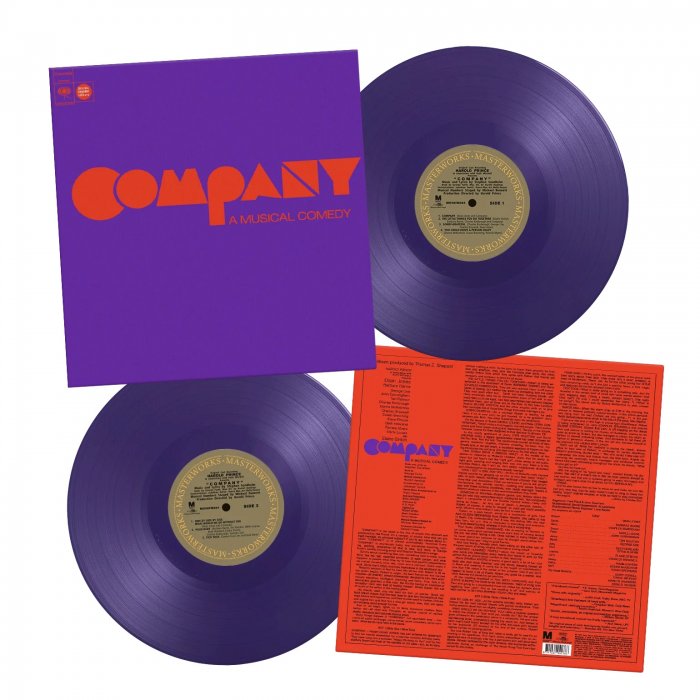 Original Cast Recording | Company | 2LP Coloured Vinyl front cover