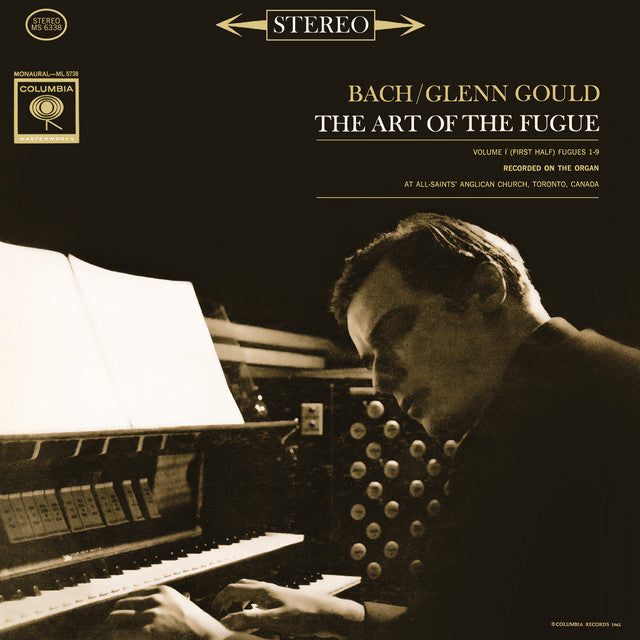 Gould, Glenn | BachArt Of Fugue | 1LP front cover