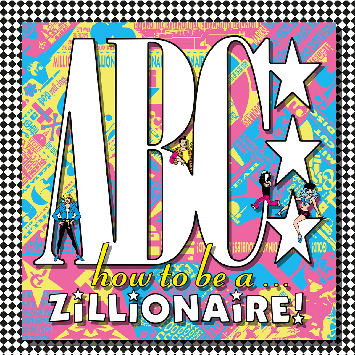 ABC - How To Be... A Zillionaire! black vinyl front cover