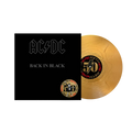 AC/DC - Back In Black 50th Anniversary gold vinyl