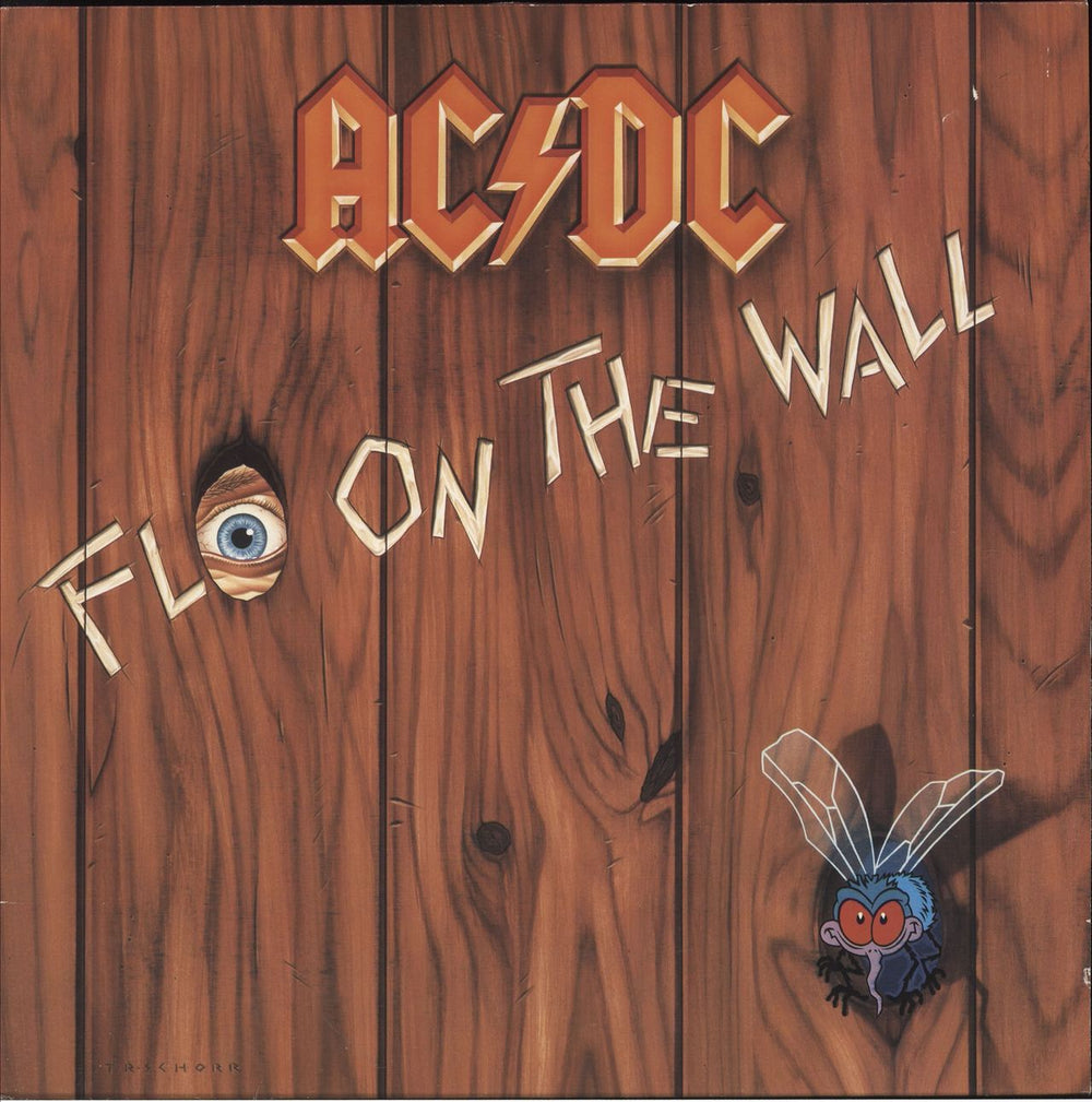 AC/DC - Fly On The Wall front cover