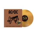 AC/DC - For Those About To Rock 50th Anniversary gold vinyl