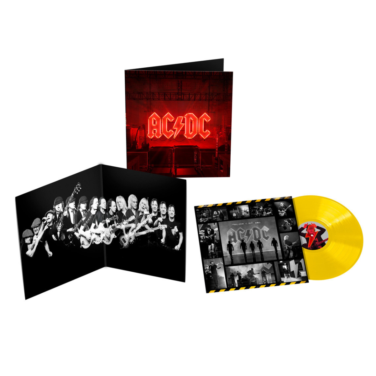 AC/DC - Power Up transparent yellow vinyl