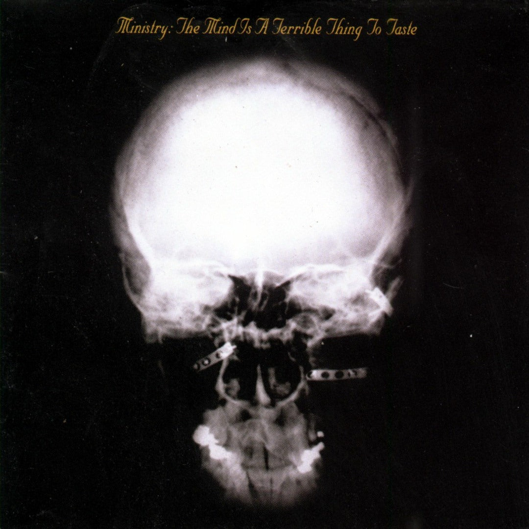 Ministry | Mind Is A Terrible Thing To Taste | CD front cover