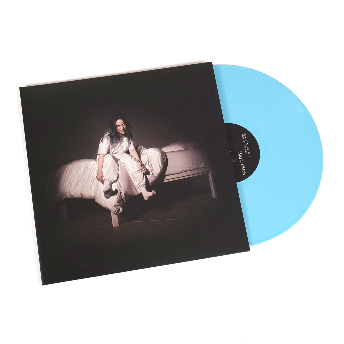 Eilish, Billie | When We Fall Asleep | 1LP Gatefold Sleeve  Coloured Vinyl Blue front cover