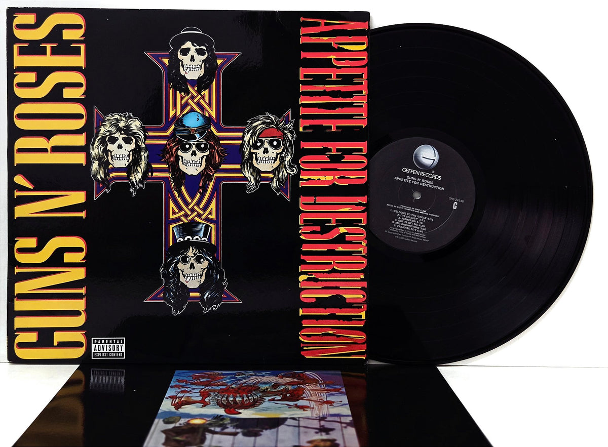 Guns n' Roses | Appetite For Destruction | 1LP front cover