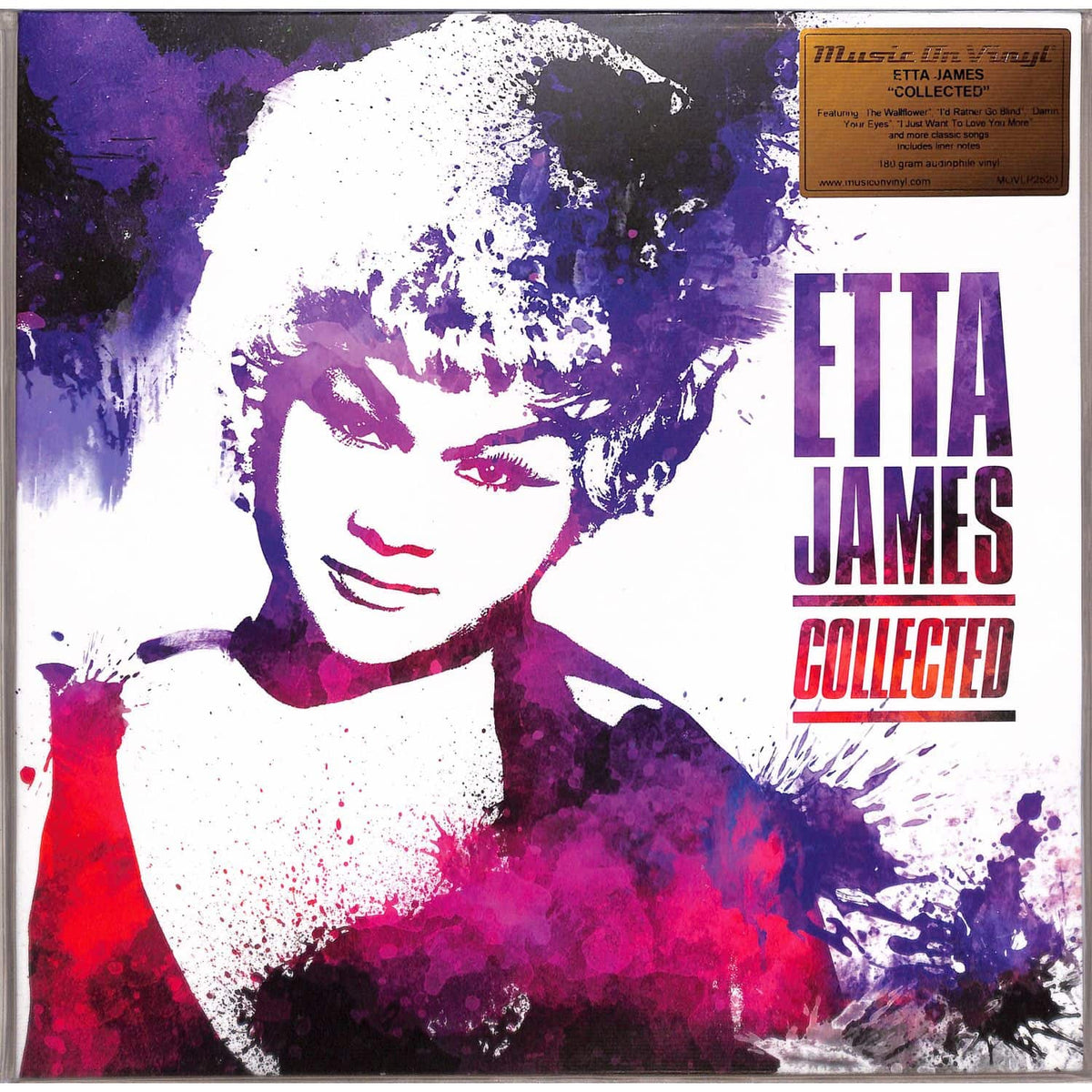 James, Etta | Collected | 2LP Coloured Vinyl Black front cover