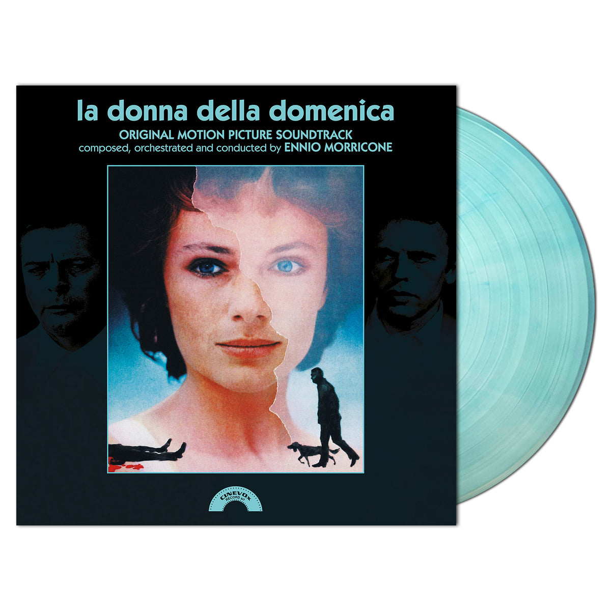 Ennio Morricone | La Donna Della Domenica | 1LP Coloured Vinyl Clear Blue front cover
