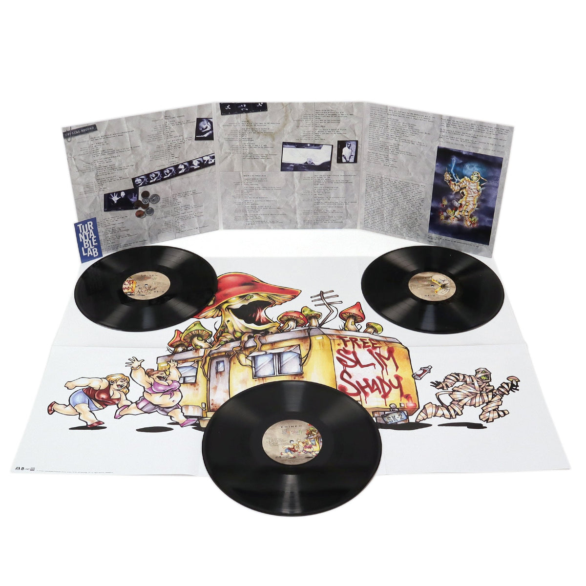Eminem | The Slim Shady LP (TF) | 3LP front cover