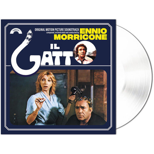 Ennio Morricone OST | Il Gatto | 1LP Coloured Vinyl White front cover