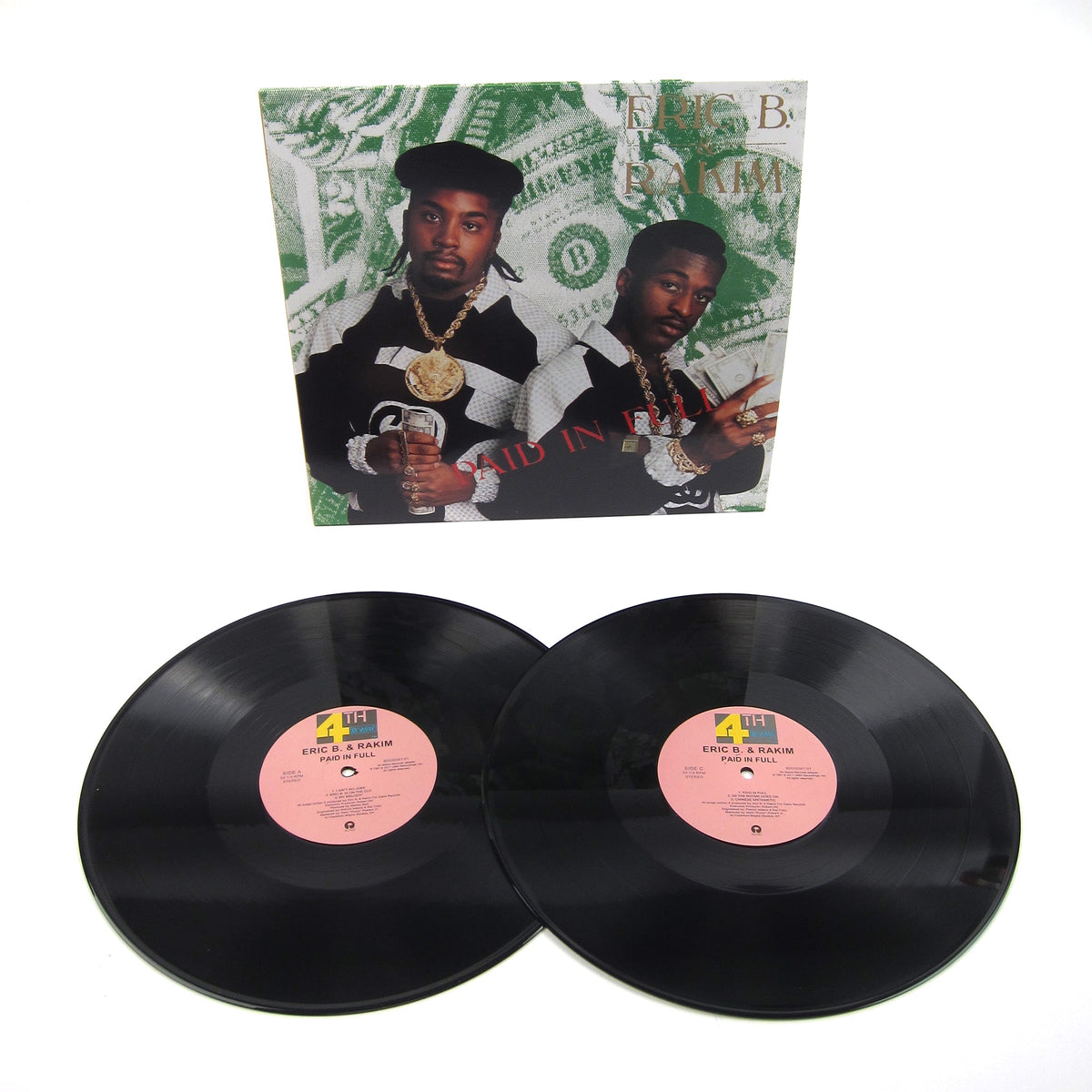 Eric B & Rakim | Paid in Full | 2LP front cover