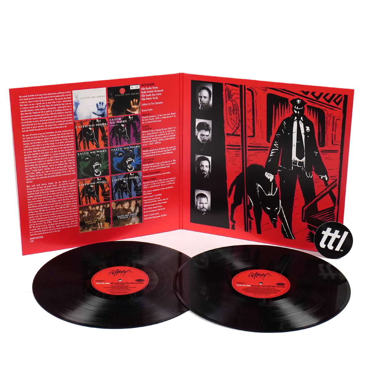 Faith No More | King For A Day Fool For A Lifetime | 2LP front cover