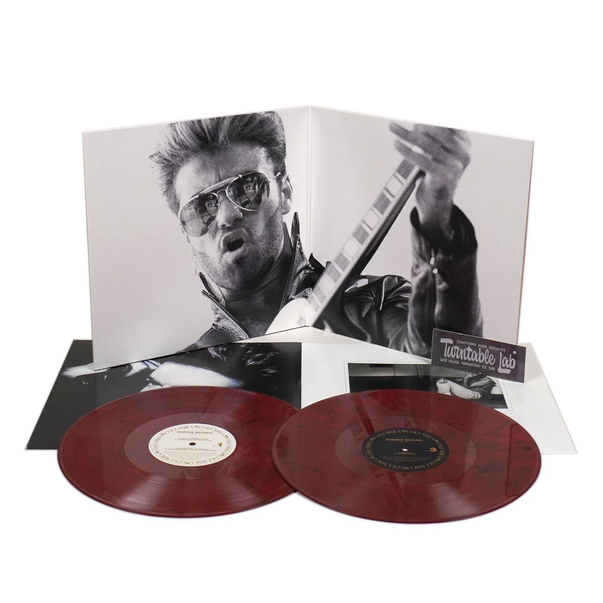 Michael, George | Faith | 2LP Gatefold Sleeve  Coloured Vinyl Marble front cover