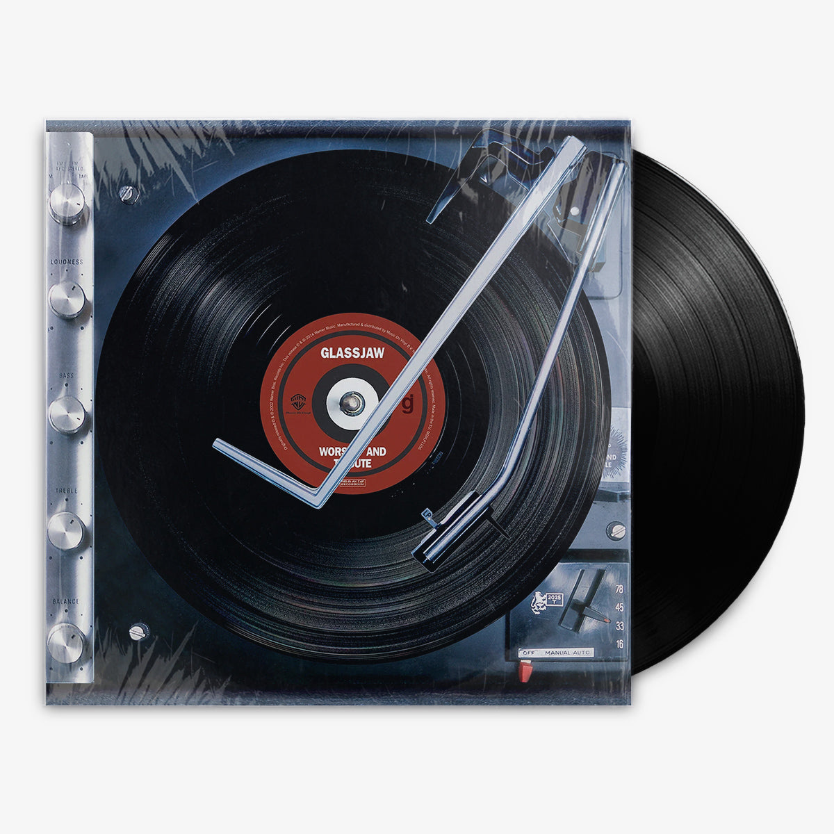 Glassjaw | Worship and Tribute | 1LP front cover