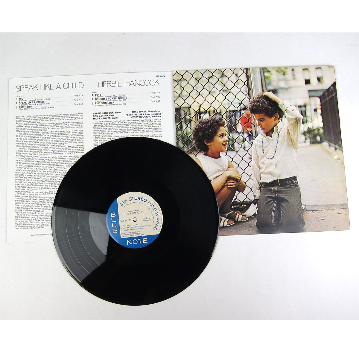 Hancock, Herbie | Speak Like A Child | 1LP - 180g Gatefold Sleeve  Coloured Vinyl Blue Note front cover