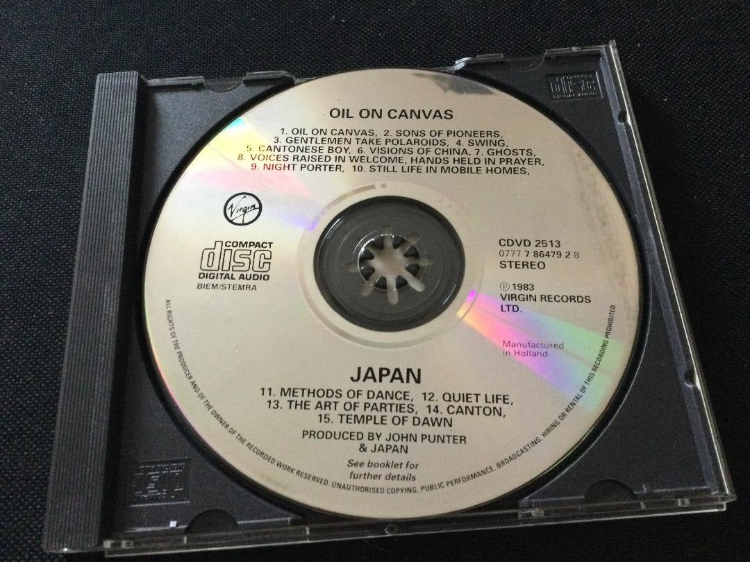 Japan | Oil On Canvas | CD front cover