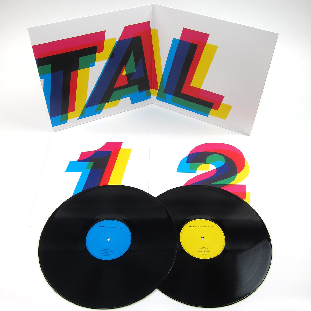 New Order | Joy Division / Total | 2LP Gatefold Sleeve front cover