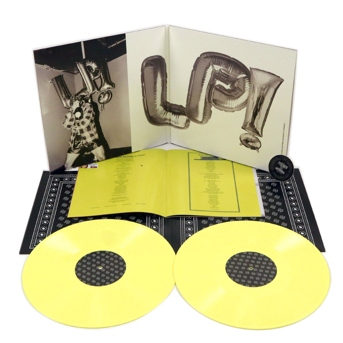 Jpegmafia | Lp! | 2LP Gatefold Sleeve  Coloured Vinyl Yellow front cover