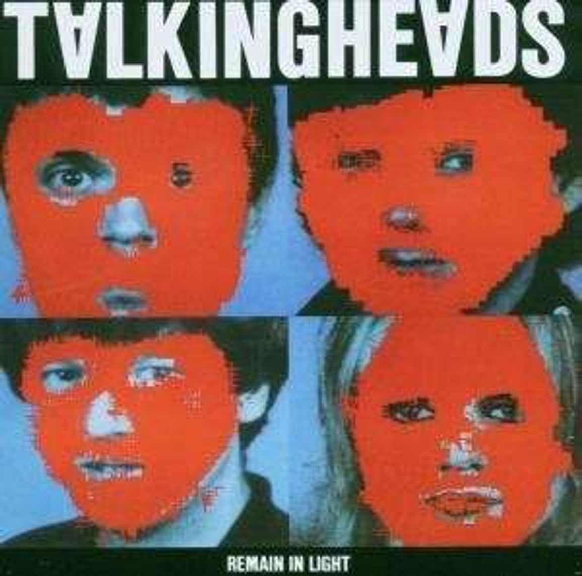 The Talking Heads – Remain In Light cover artwork