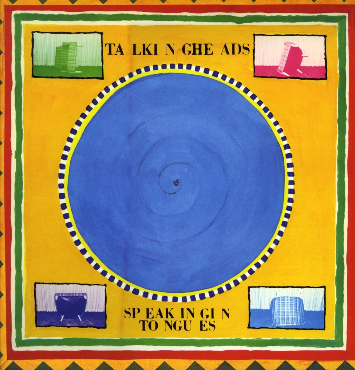 The Talking Heads – Speaking In Tongues cover artwork