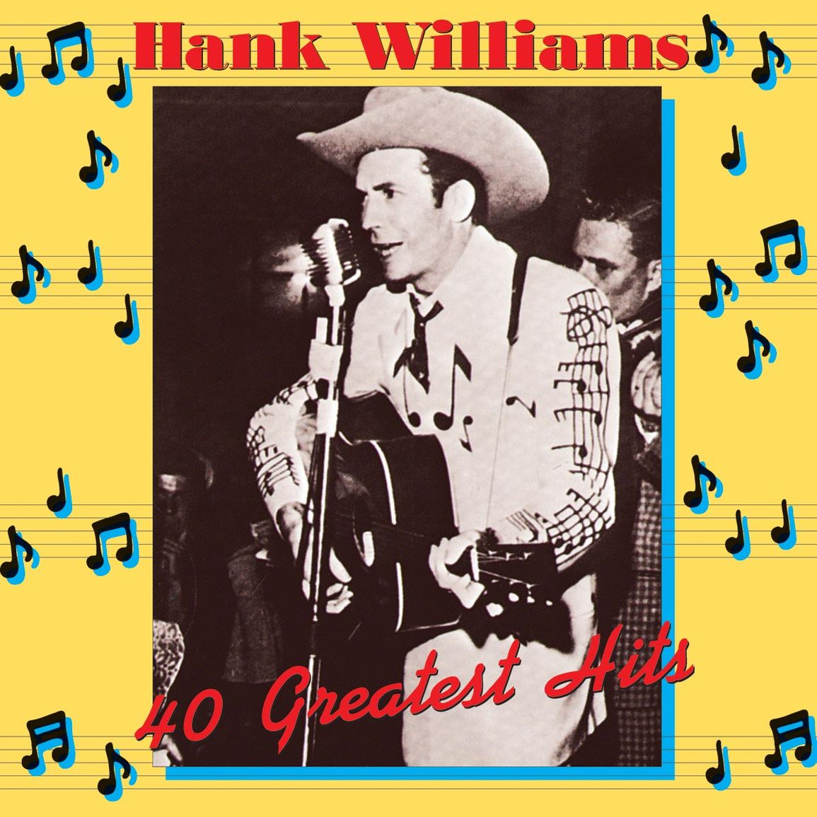 Williams, Hank – 40 Greatest Hits cover artwork