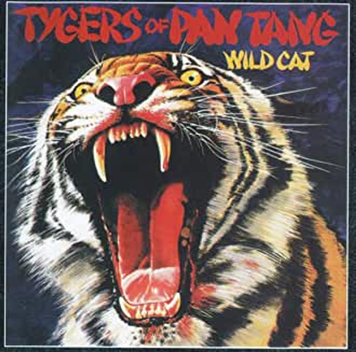 Tygers Of Pan Tang – Wild Cat cover artwork