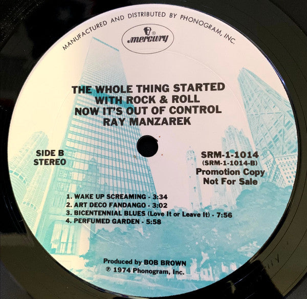 Manzarek, Ray | Whole Thing Started With Rock n Roll...