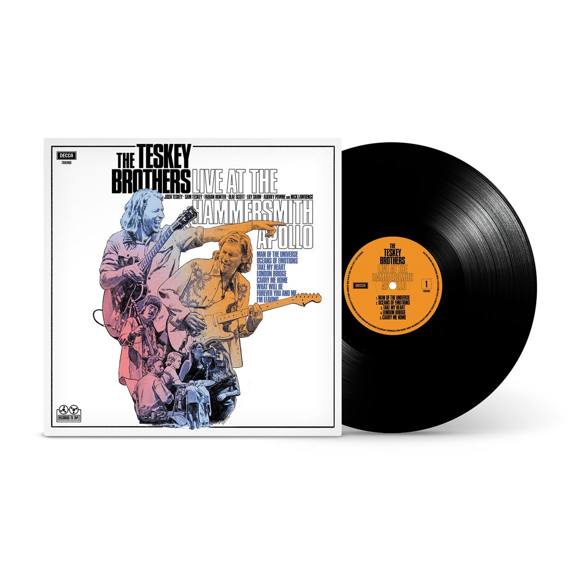 The Teskey Brothers – Live at the Hammersmith Apollo cover artwork