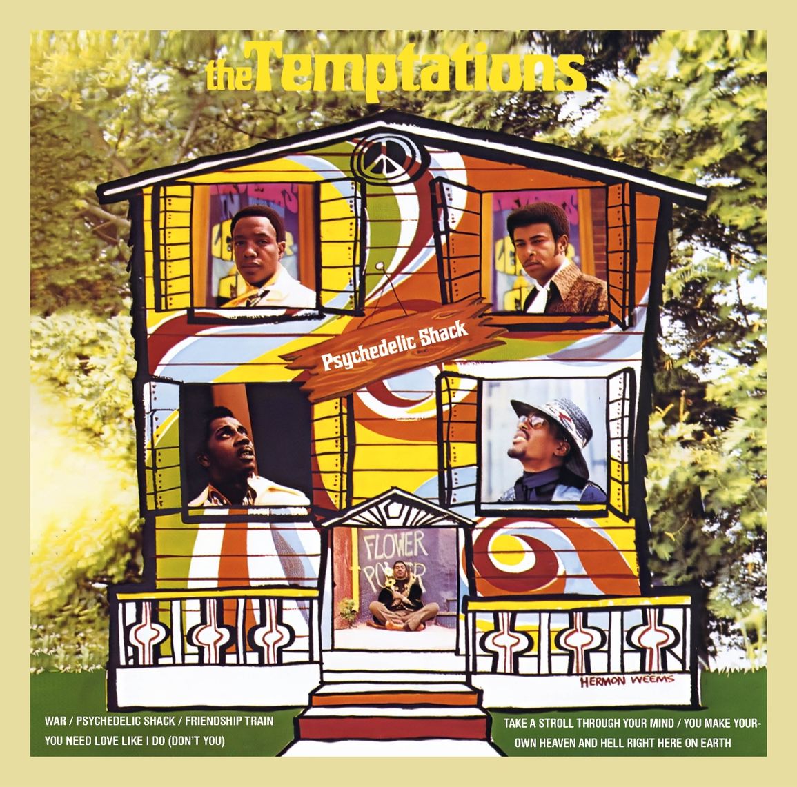 The Temptations – Psychedelic Shack cover artwork