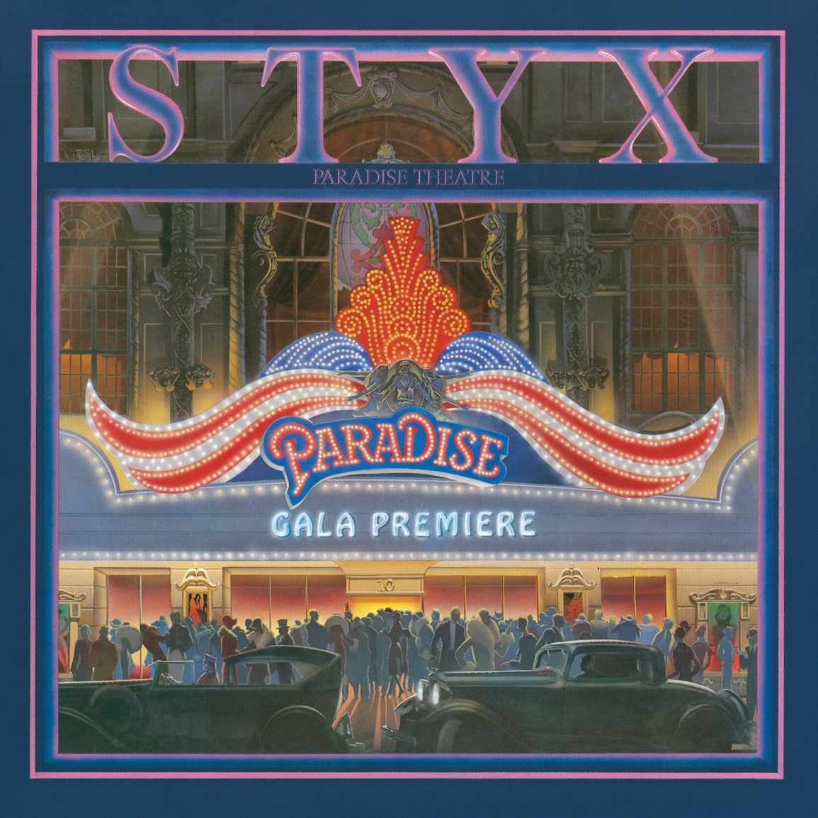 Styx – Paradise Theatre cover