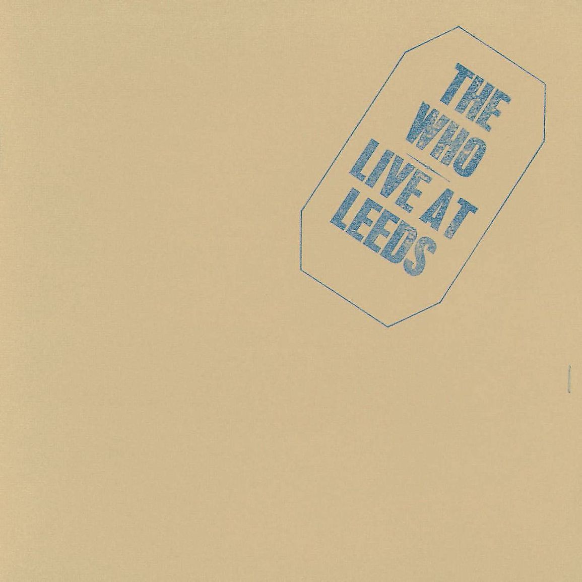 Who – Live At Leeds cover artwork