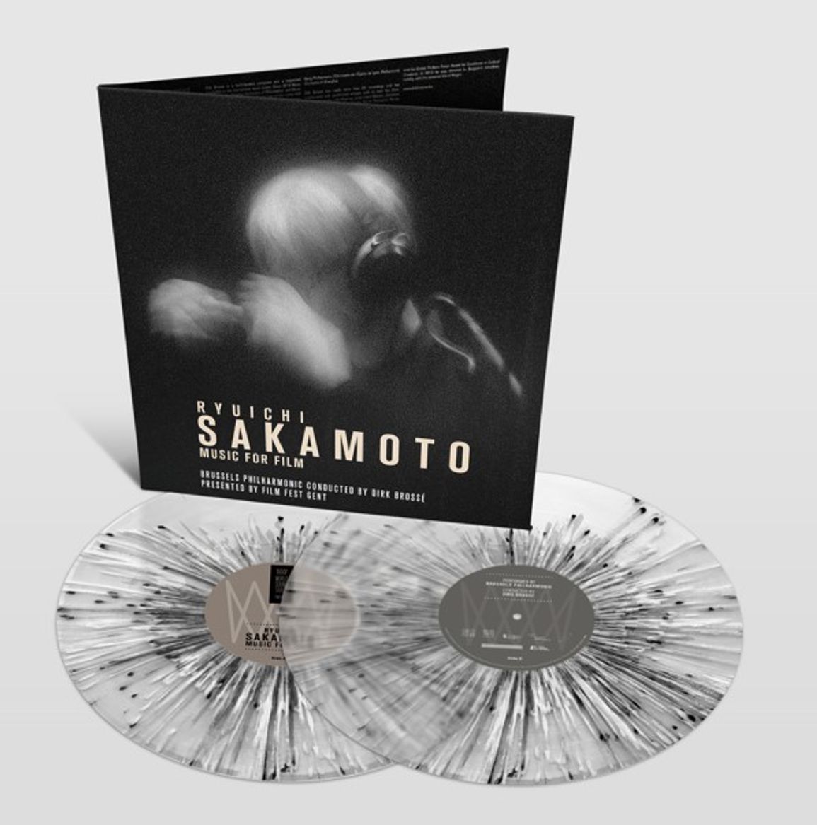 Sakamoto, Ryuichi | Music For Films | 2LP Gatefold Sleeve  Coloured Vinyl Clear Splatter