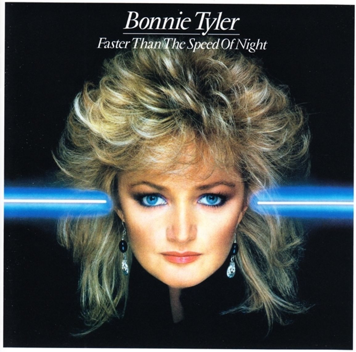 Bonnie Tyler – Faster Than The Speed Of Night cover artwork
